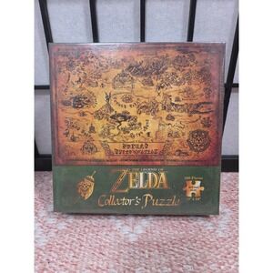 The Legend of Zelda Hyrule Map Collector's Puzzle 550 Pieces USAopoly New Sealed